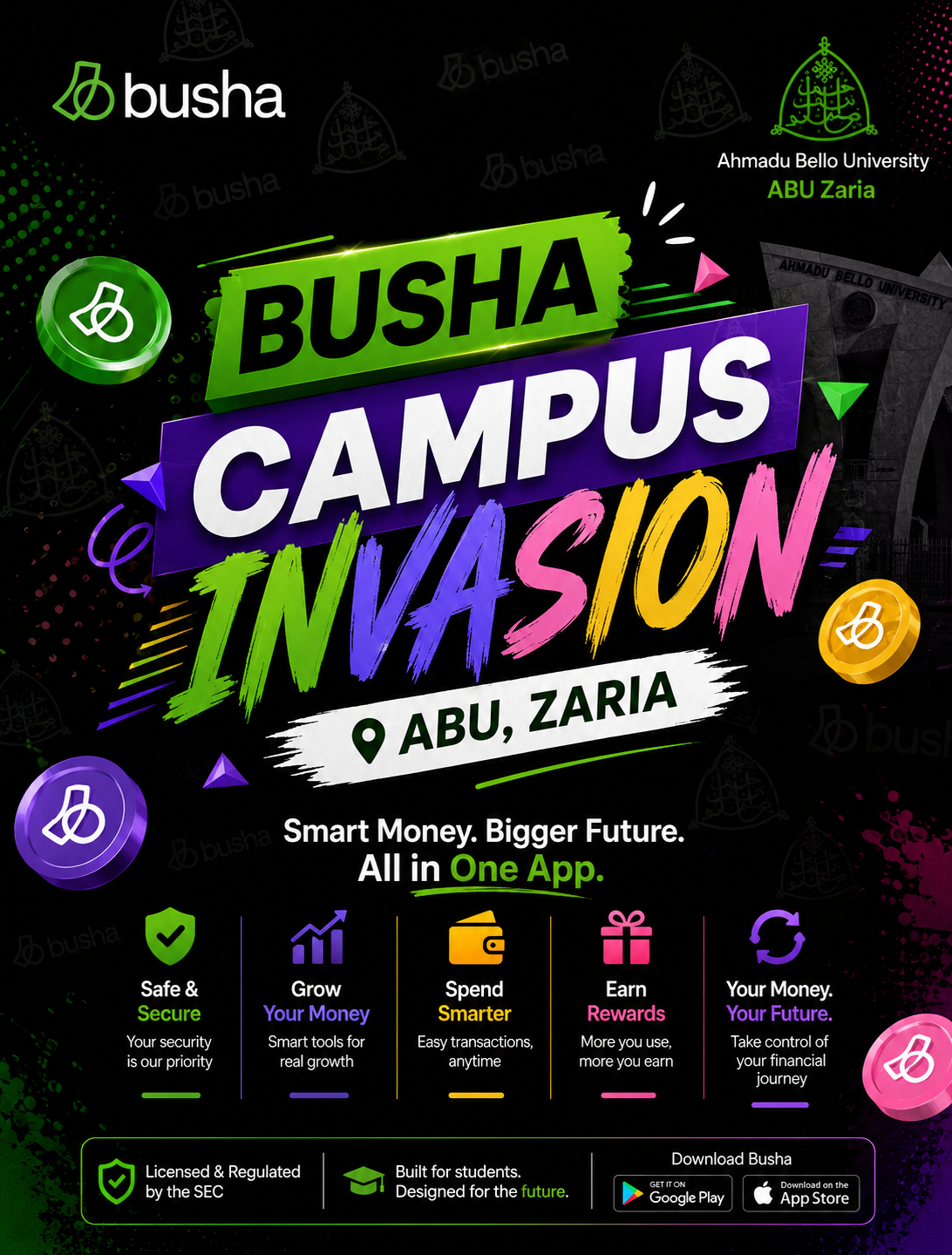 Busha Campus Invasion